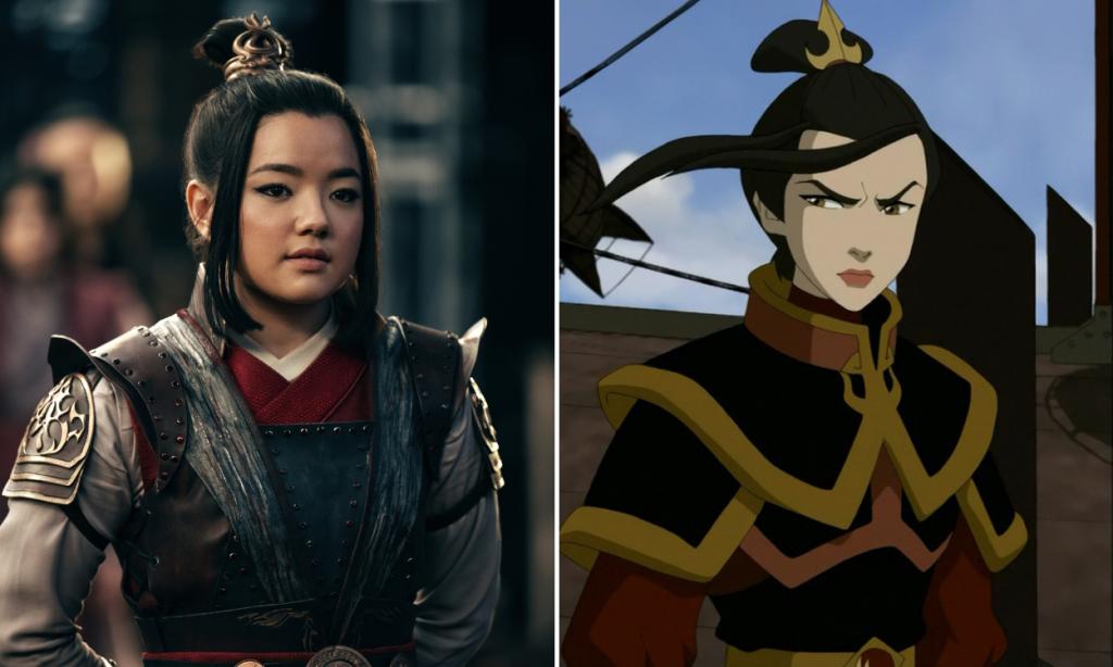 Elizabeth Yu as "Princess Azula" in Netflix's Avatar: The Last Airbender Live Action series.