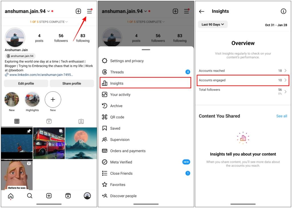 How to See Who Viewed Your Instagram Profile (2023) | Beebom