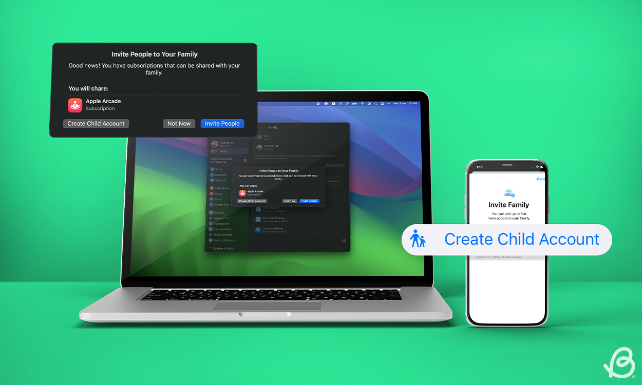 create apple id child under 13