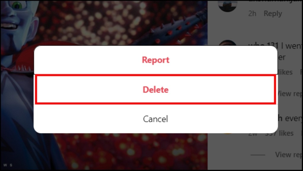How to Delete Comments on Instagram