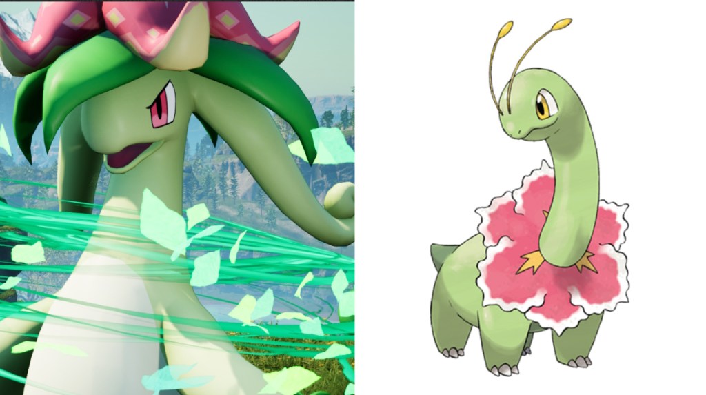 Dinossom and Meganium