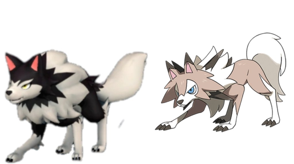 Direhowl and Lycanroc