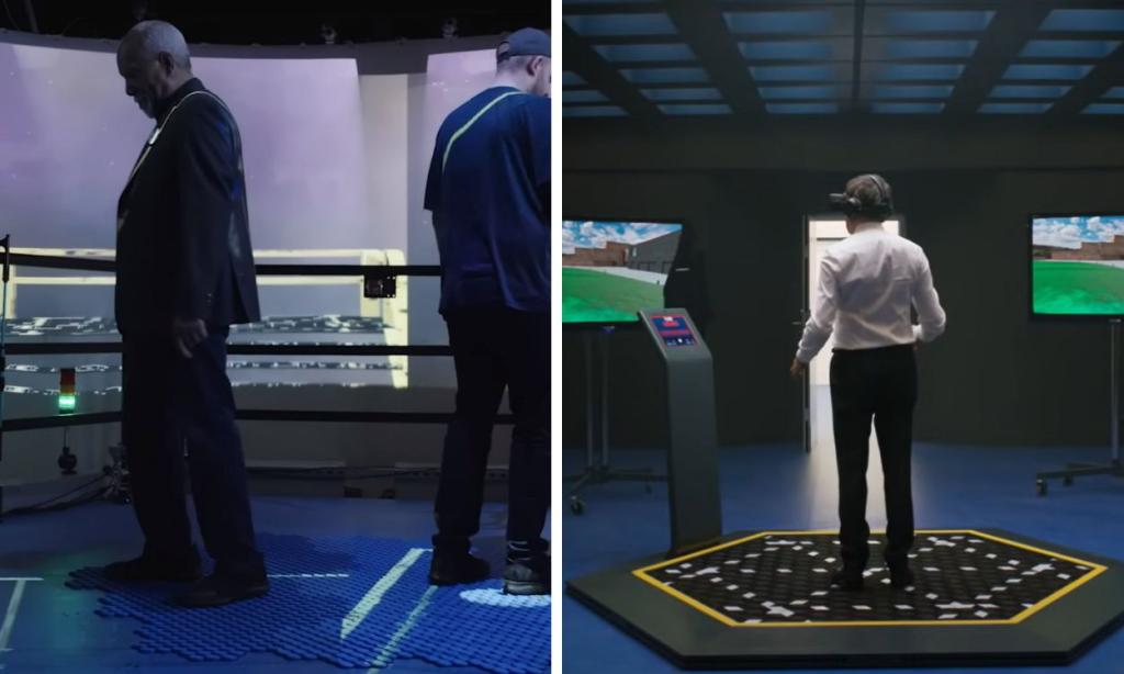 Disney’s HoloTile Floor Lets You Move Around Freely in VR