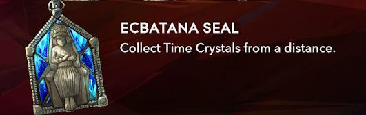 Ecbatana Seal amulet in Prince of Persia: The Lost Crown