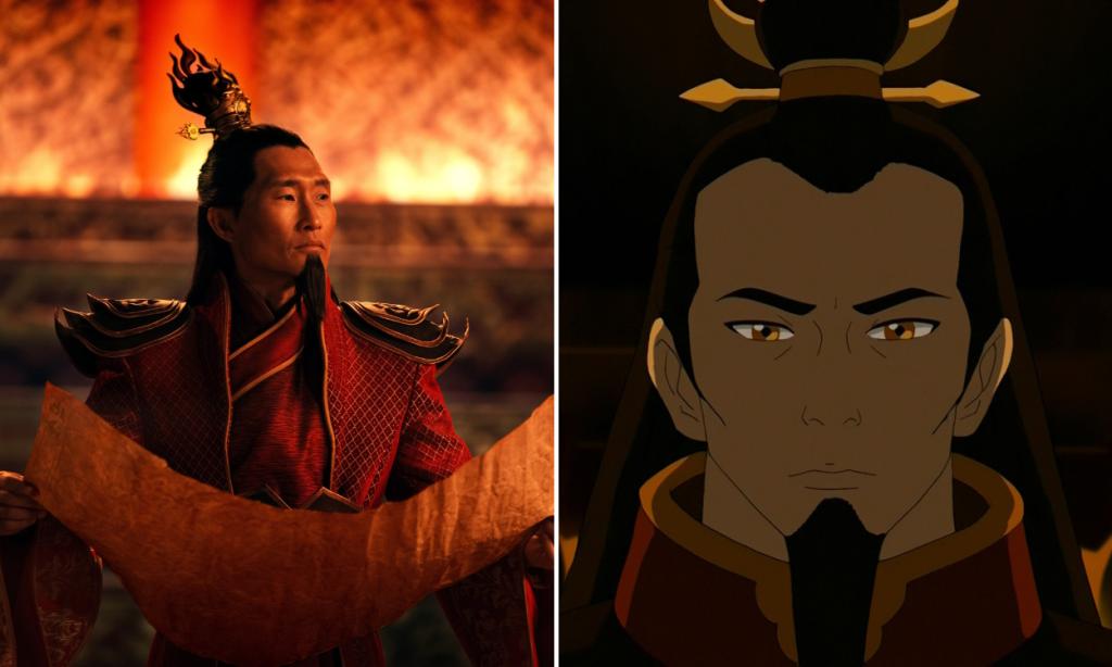 Daniel Dae Kim as "Ozai" in Netflix's Avatar: The Last Airbender Live Action series.