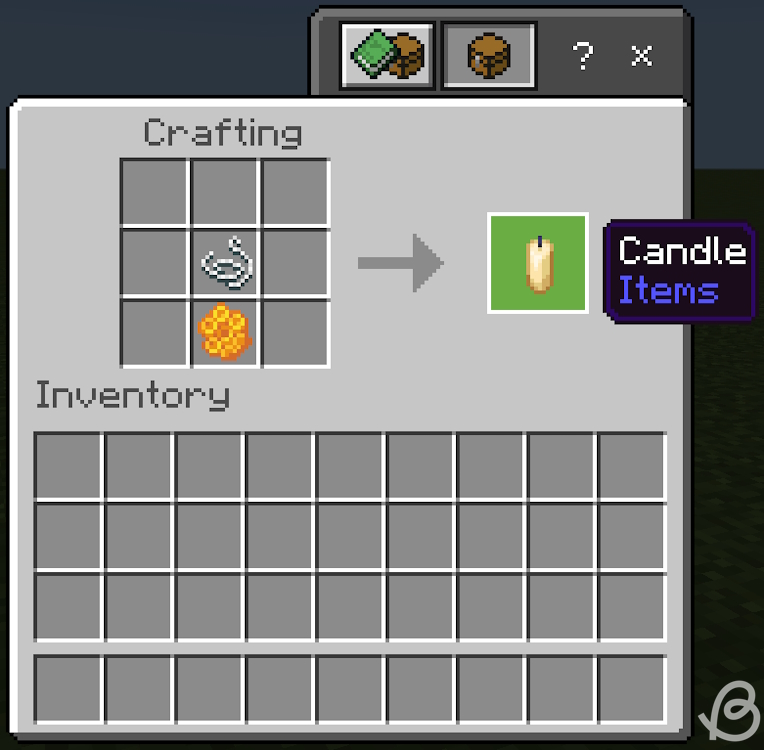 Candle crafting recipe