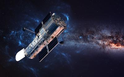 Hubble Space Telescope spots IC 438 Spiral Galaxy