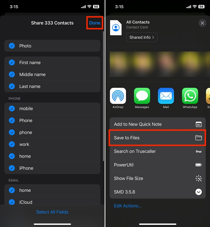 How to Export Contacts from iPhone Beebom