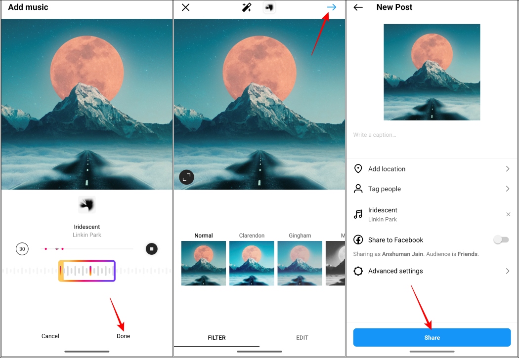 How to Add Music to Your Instagram Posts in 2021 [2 Methods] | Beebom