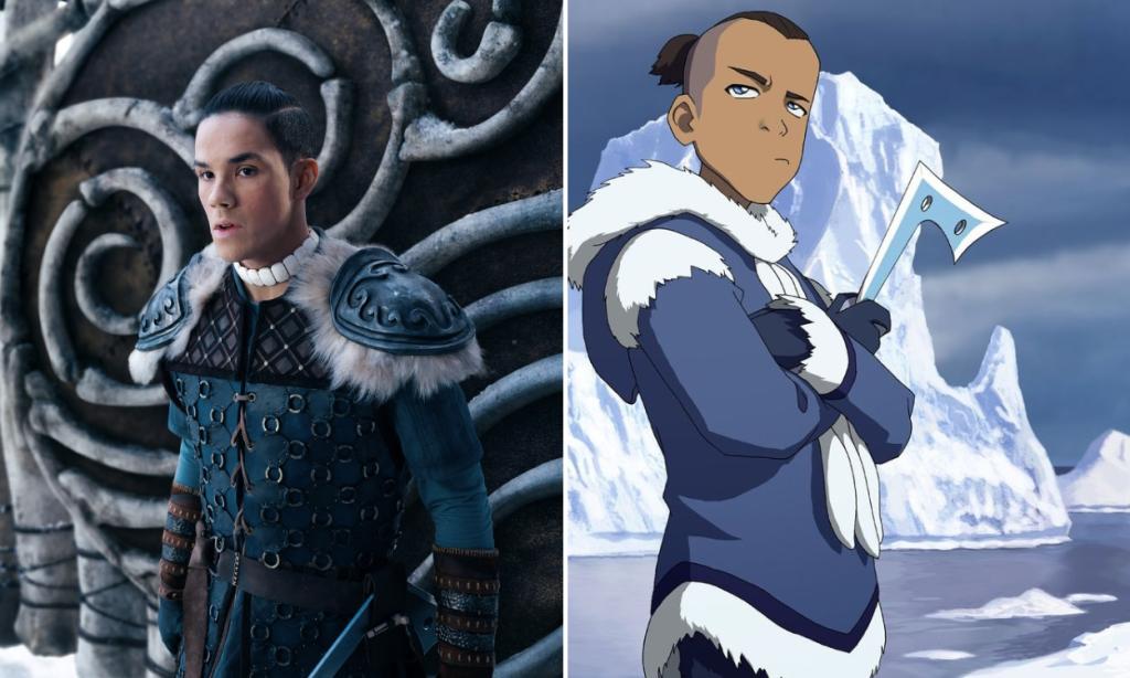 Ian Ousley as "Sokka" in Netflix's Avatar: The Last Airbender Live Action series.