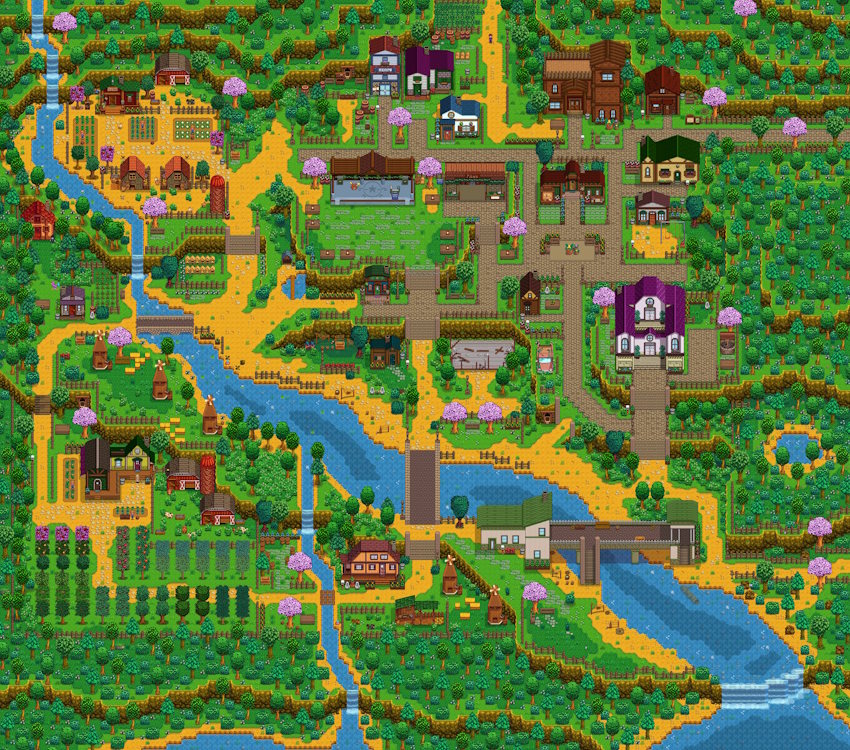 Ridgeside Village mod map