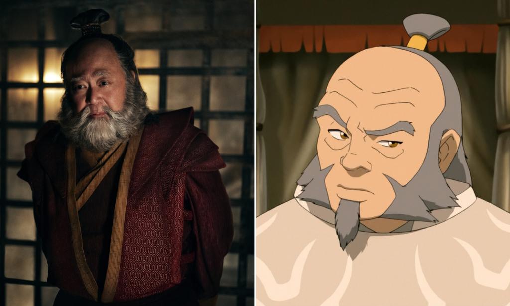 Paul Sun-Hyung Lee as "Uncle Iroh" in Netflix's Avatar: The Last Airbender Live Action series.