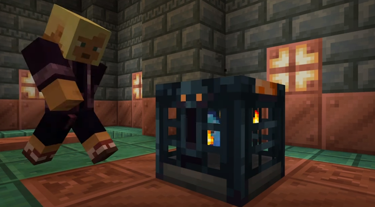 Unlocked vault block in Minecraft 1.21