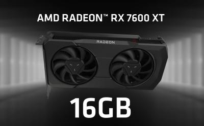 amd rx 7600 xt launched with 16gb vram new gpu from amd launched at CES 2024