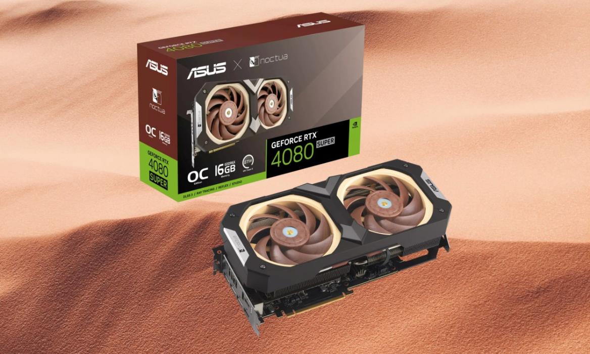 asus and noctua release special edition rtx 4080 super graphics card