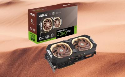 asus and noctua release special edition rtx 4080 super graphics card