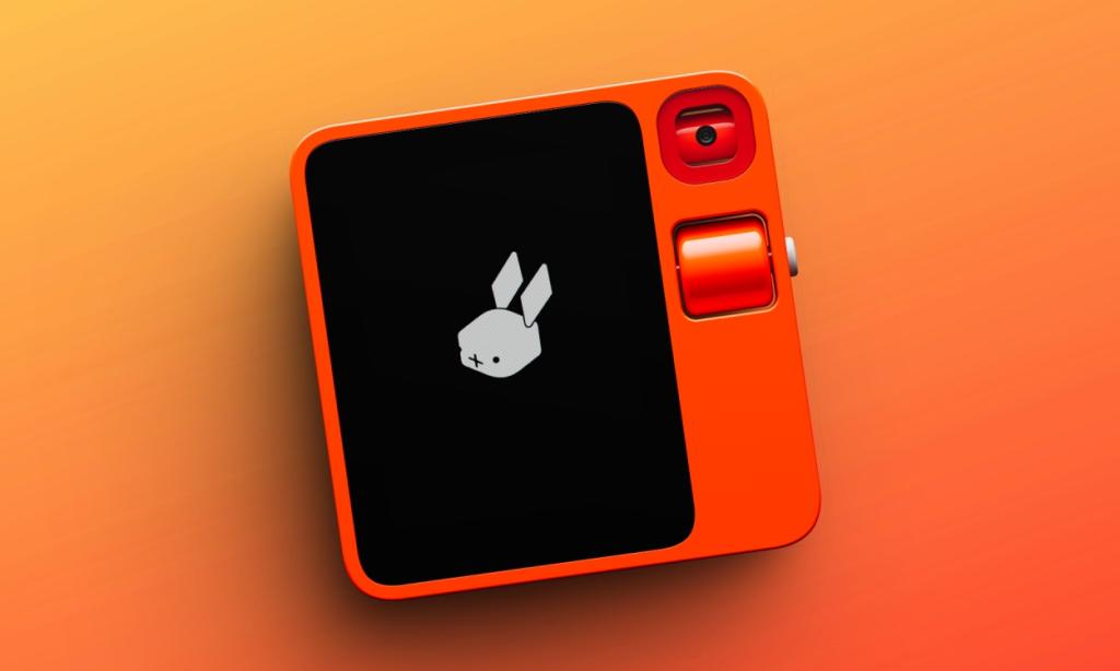 ces 2024 new AI assistant rabbit r1 launched