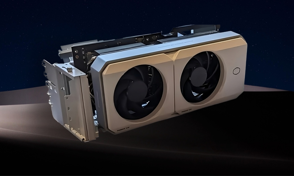 CES 2024 Cooler Master Showcases Prototype GPU Cooler with Mobius Fans