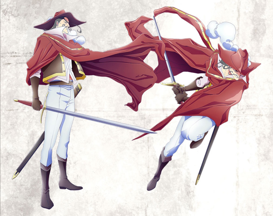 Cyrano character visual in monsters anime