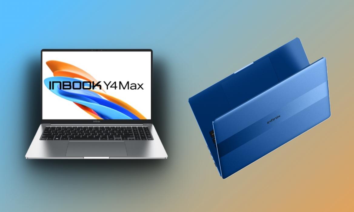 Infinix Inbook Y4 max new laptop with 13th gen intel processor launched