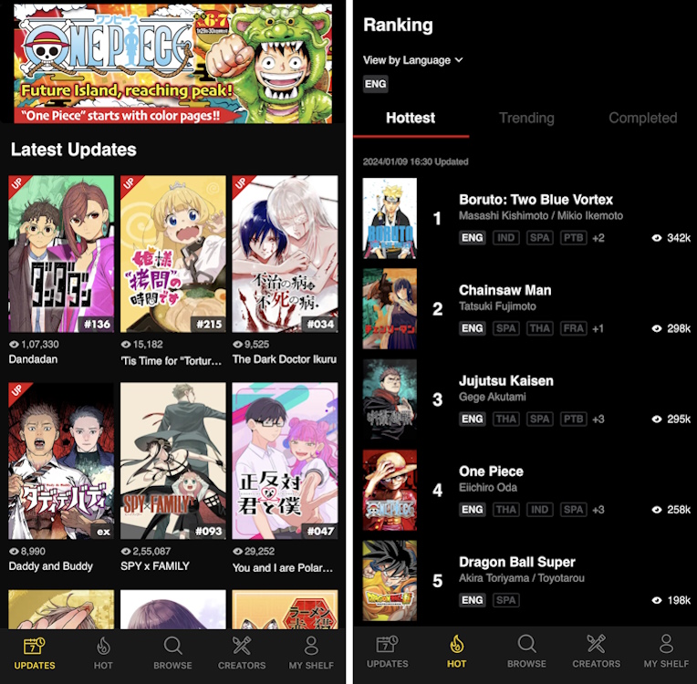 10 Best Manga Apps for Android and iOS (2024)