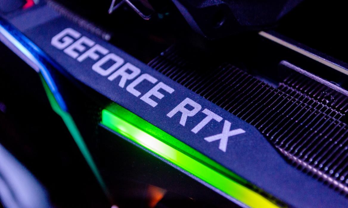 NVIDIA geforce RTX graphics card