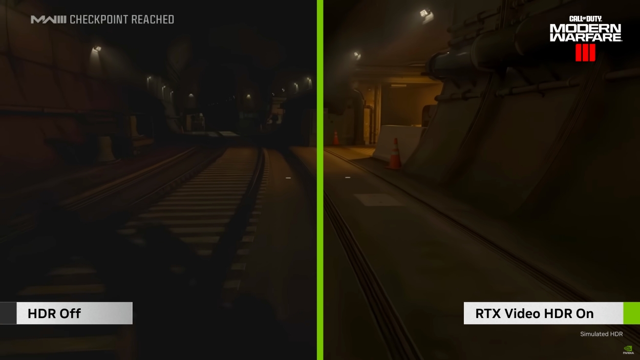nvidia rtx video hdr working in call of duty modern warfare 3