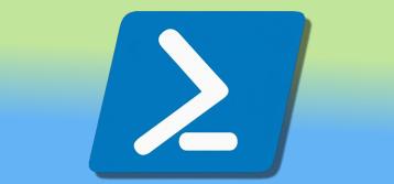 powershell icon in gradient background