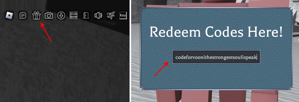 redeem type soul codes in roblox