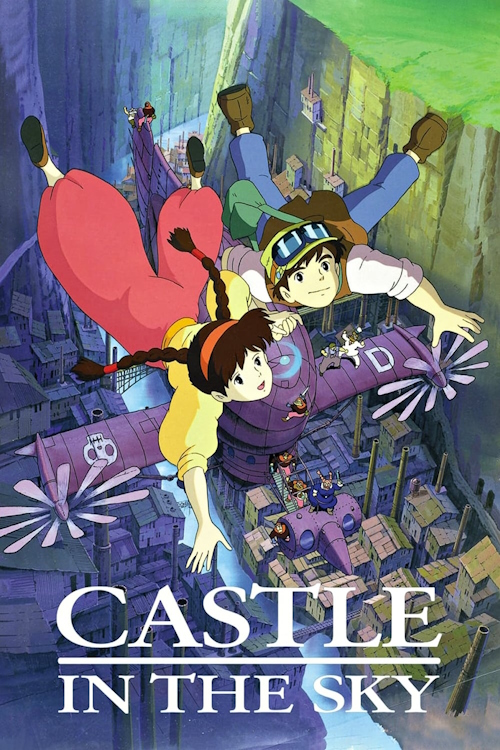 The poster of Castle in the Sky (1986)