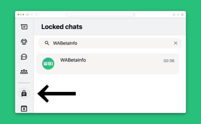 WhatsApp Web shows addition of chat lock feature in latest update