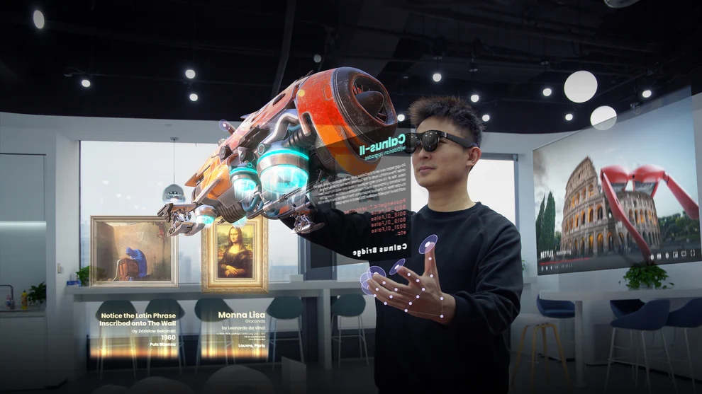 xreal air 2 ultra ar glasse launched at ces 2024