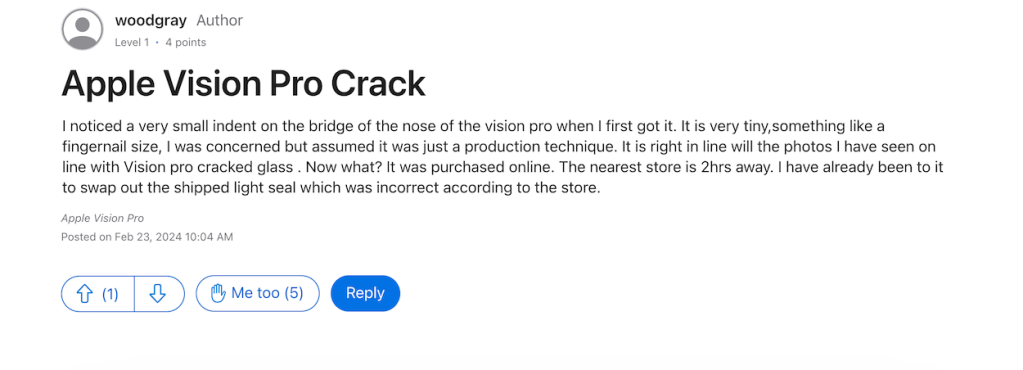 Apple Vision Pro crack forum