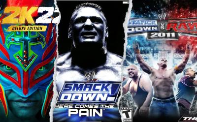 Best WWE games of all time in a cover