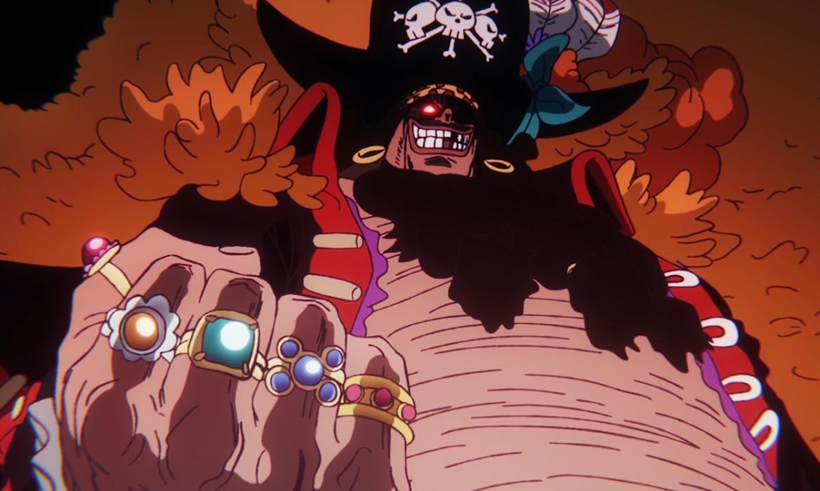 Blackbeard in One Piece anime