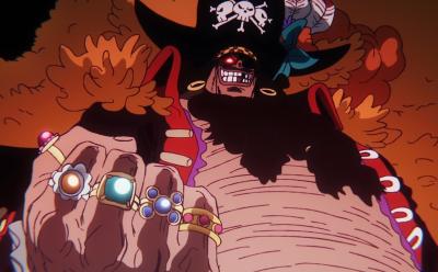 Blackbeard in One Piece anime