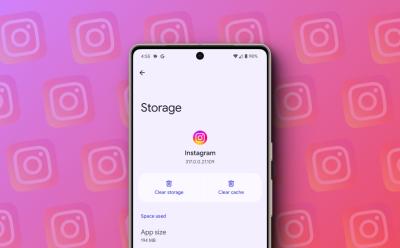 Clear cache on the Instagram app on your phone