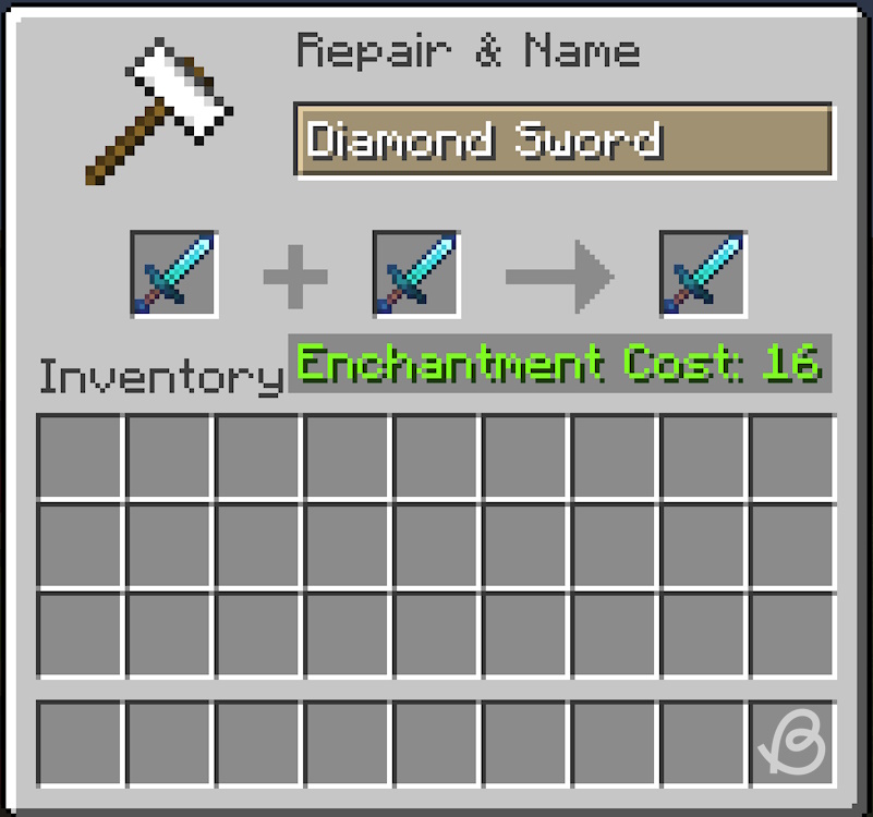 The enchantment cost is 16 levels for combining these enchantments in Minecraft