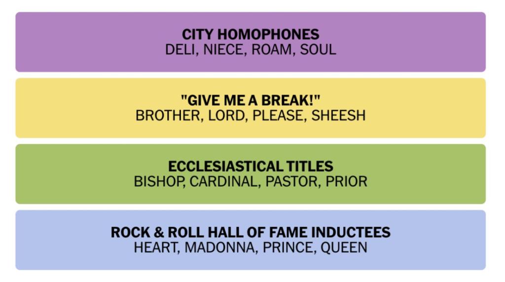 NYT Connections February 5