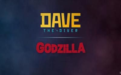 Dave the Diver x Godzilla PS5