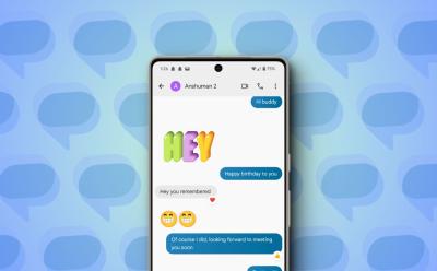 Preview of Google Messages double tap to react feature might look like