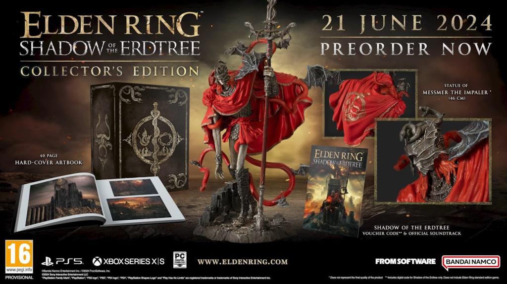 Elden Ring: Shadow of the Erdtree Collectors Edition