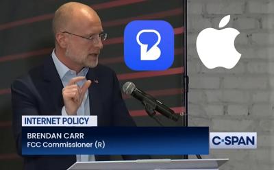FCC commissioner brendan carr talking about Beeper Mini imessage for android app and Apple shutting it down