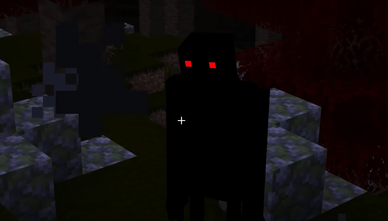 Scary mob from the Forest Dweller Minecraft mod