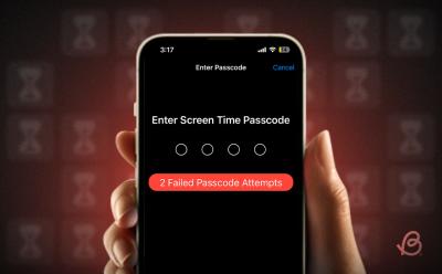 Forgot Screen Time Passcode iPhone Mac