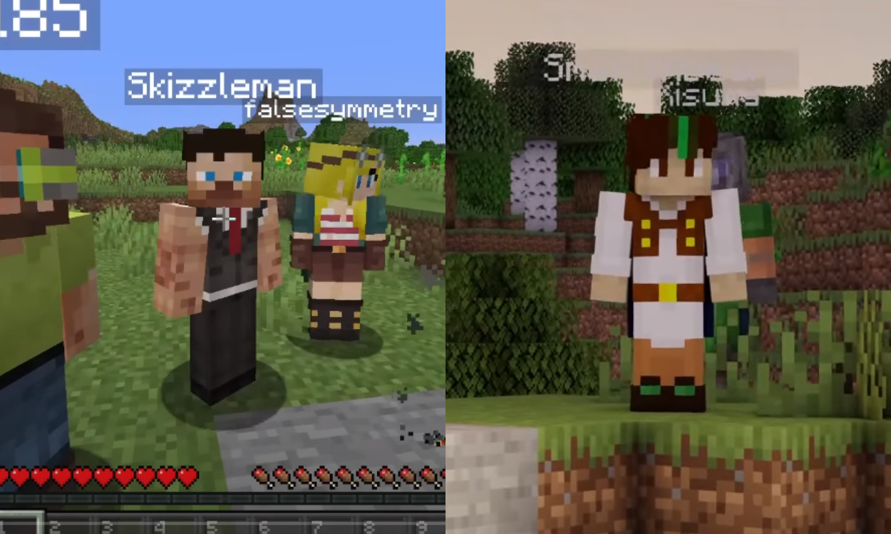 Skizzleman and SmallishBeans as the new Hermitcraft season 10 members