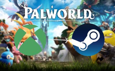 Palworld Xbox save to Steam cover