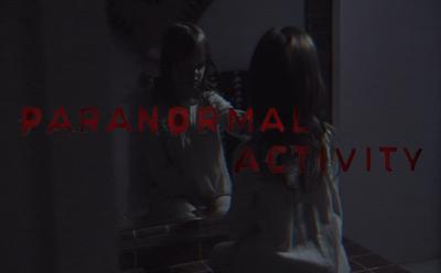 Paranormal Activity cover with teaser logo