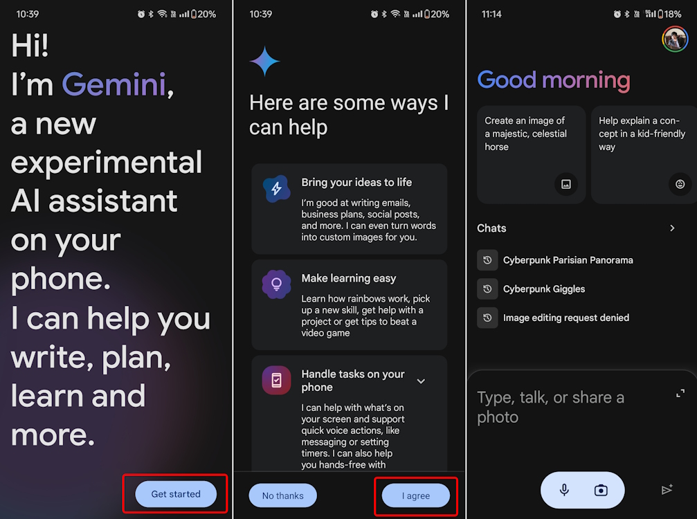 Setting up the Gemini AI app for Android