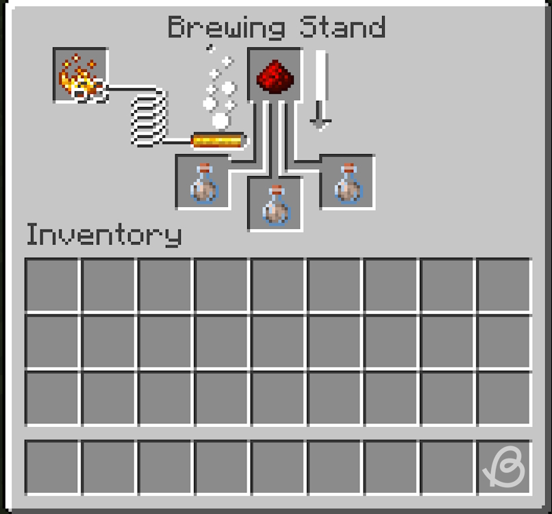 Making potions last longer with redstone dust